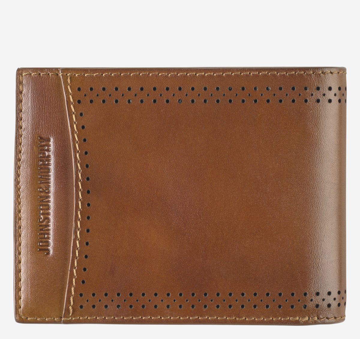 Men's Hudson Perforated Billfold - Johnston Murphy