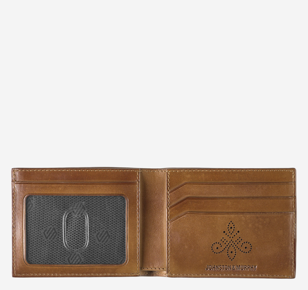 Men's Hudson Perforated Billfold - Johnston Murphy