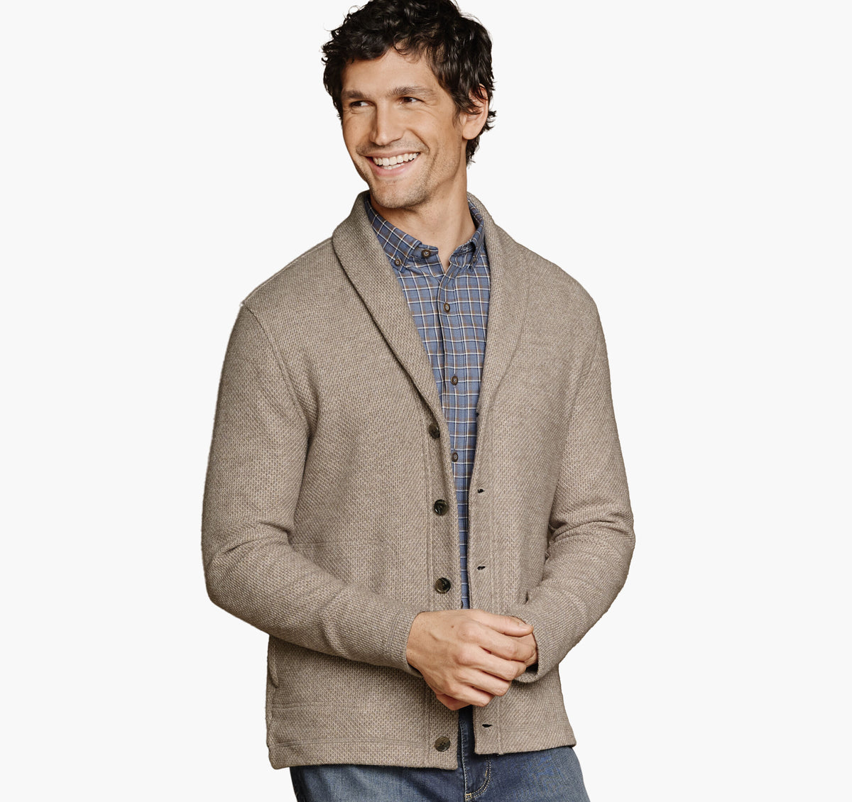 Men's Shawl Cardigan - Johnston Murphy