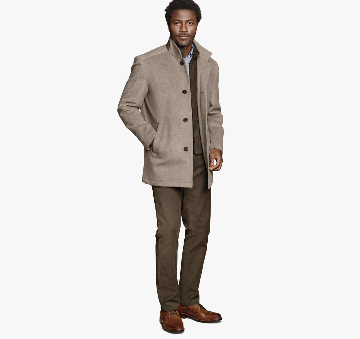 Men's Upton Luxe 175th Anniversary Car Coat - Johnston Murphy