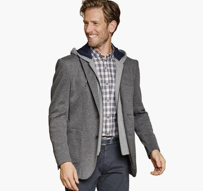 Men's XC Flex® Knit Blazer with Removable Hooded Bib - Johnston Murphy