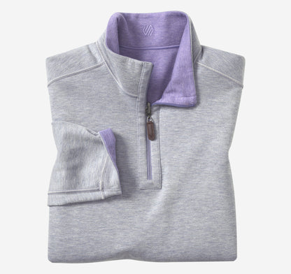 Men's Icon Reversible Solid Quarter-Zip - Johnston Murphy