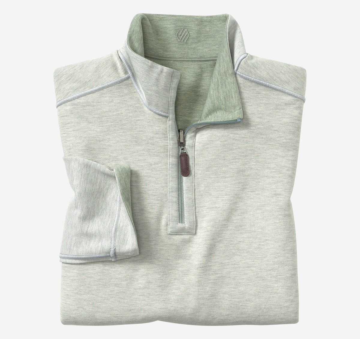 Men's Icon Reversible Solid Quarter-Zip - Johnston Murphy
