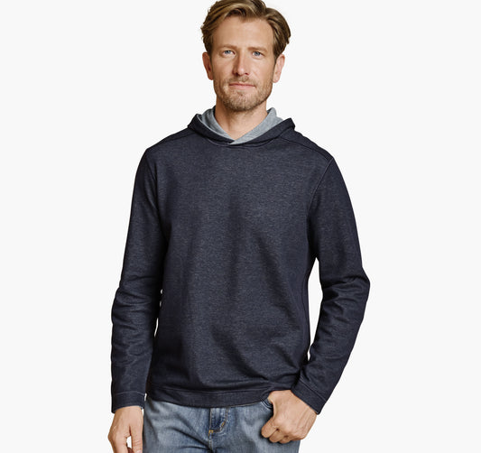 Men's Icon Reversible Hooded Pullover - Johnston Murphy