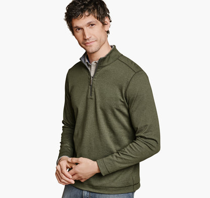 Men's XC4® Performance Reversible Quarter-Zip - Johnston Murphy