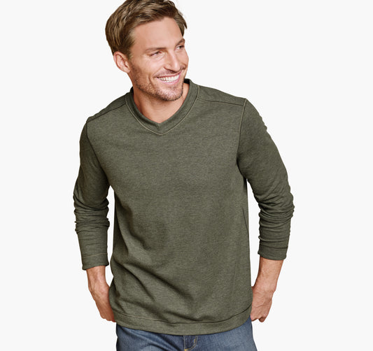 Men's Icon Reversible V-Neck Pullover - Johnston Murphy