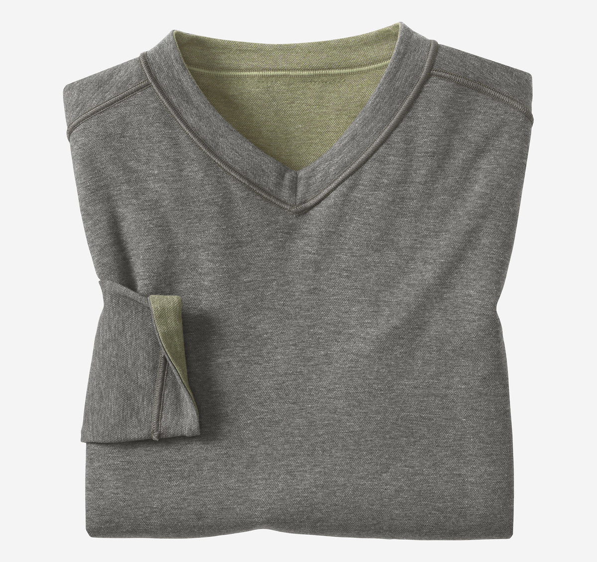 Men's Icon Reversible V-Neck Pullover - Johnston Murphy