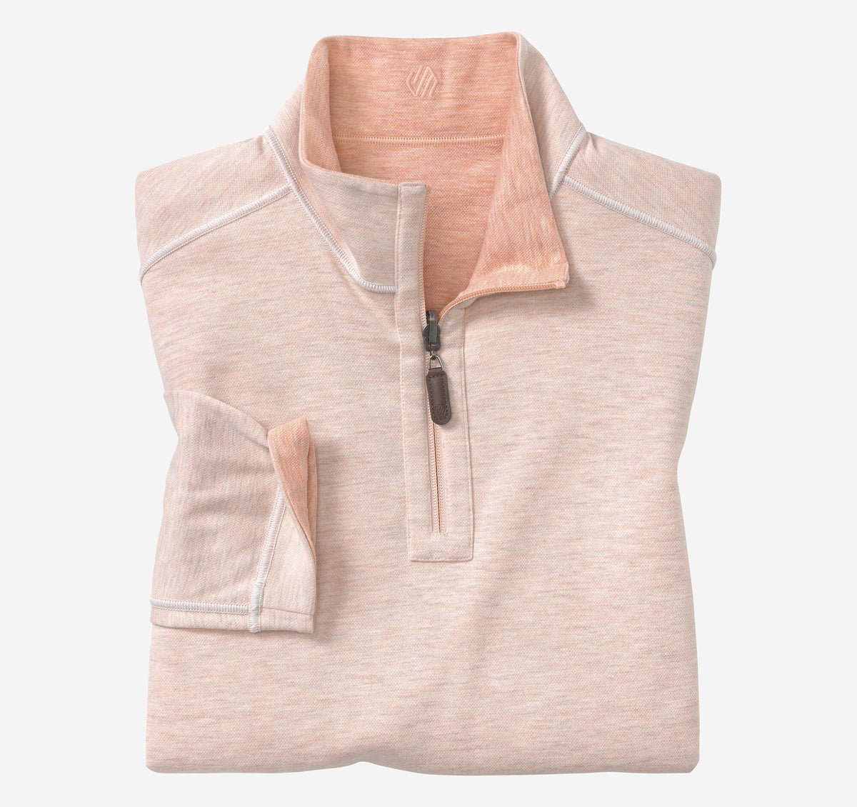Men's Icon Reversible Solid Quarter-Zip - Johnston Murphy