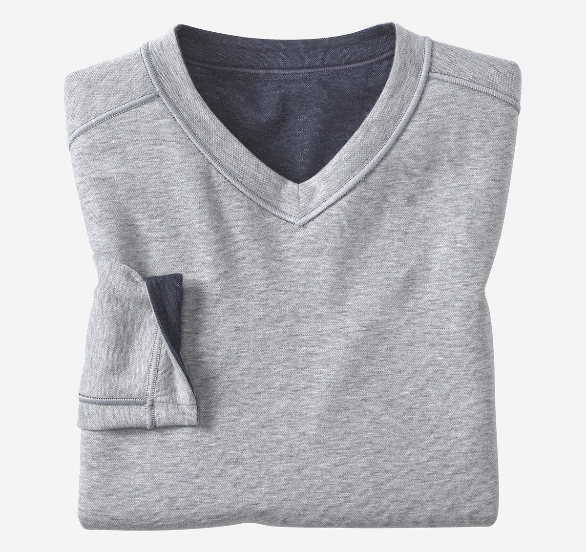Men's Icon Reversible V-Neck Pullover - Johnston Murphy