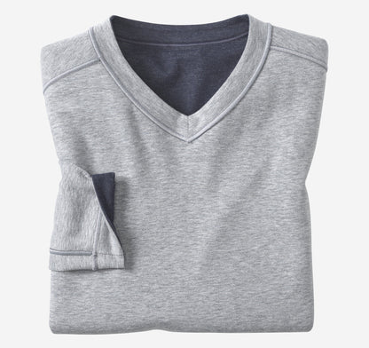 Men's Icon Reversible V-Neck Pullover - Johnston Murphy