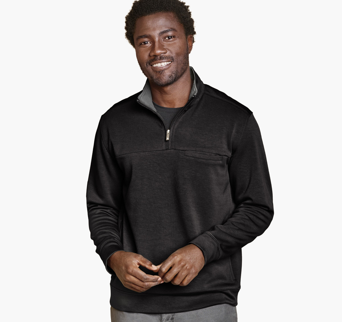 Men's Essential Quarter-Zip - Johnston Murphy