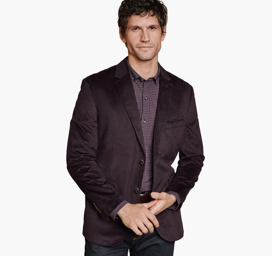 Men's Printed Plush 175th Anniversary Blazer - Johnston Murphy