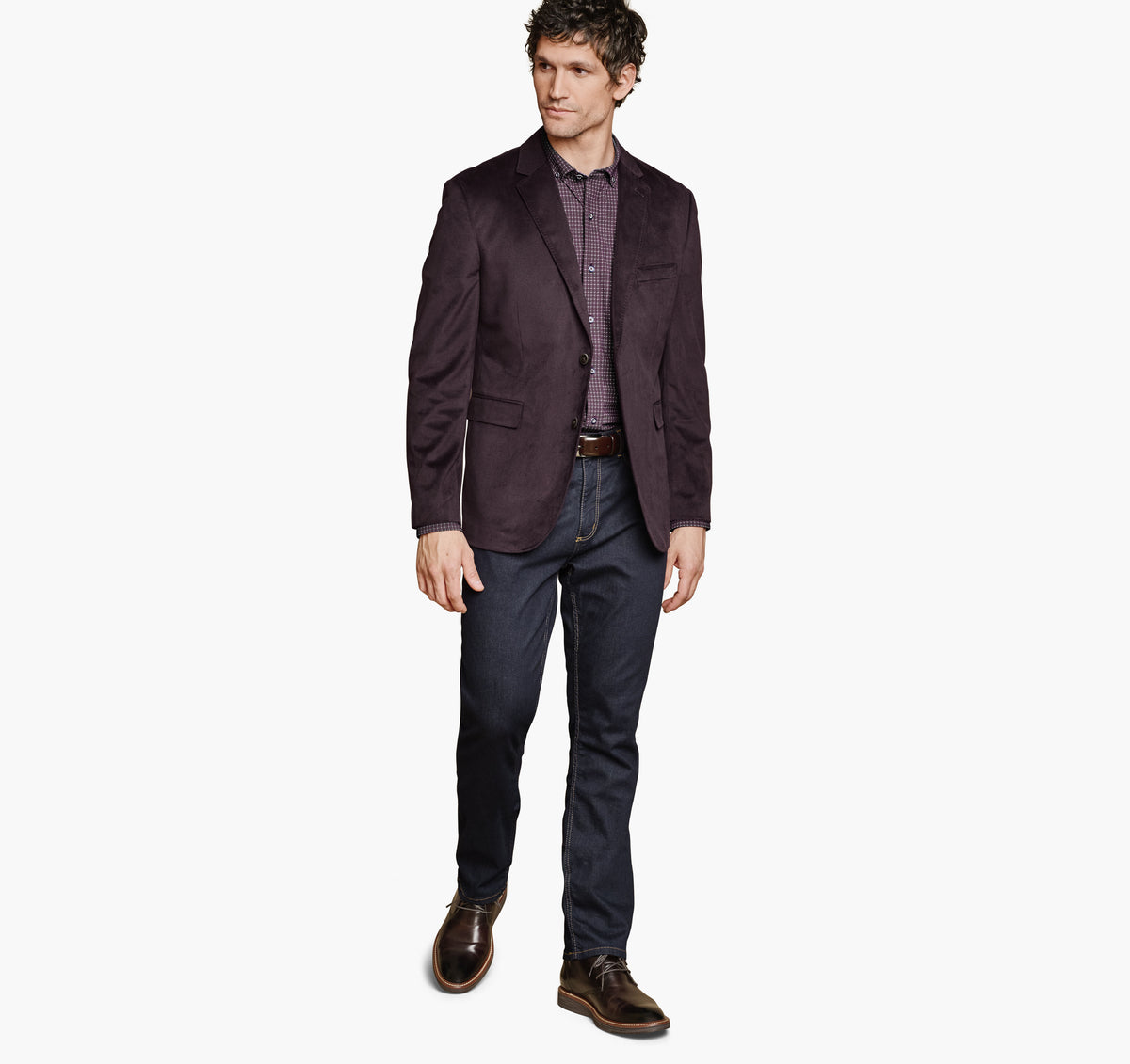 Men's Printed Plush 175th Anniversary Blazer - Johnston Murphy