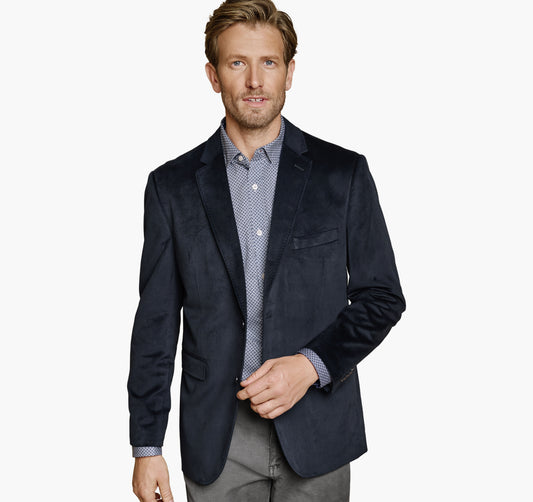 Men's Printed Plush 175th Anniversary Blazer - Johnston Murphy