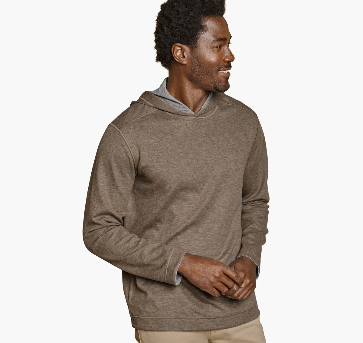 Men's Icon Reversible Hooded Pullover - Johnston Murphy