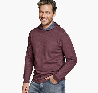 Men's Icon Reversible Hooded Pullover - Johnston Murphy