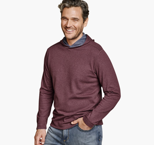 Men's Icon Reversible Hooded Pullover - Johnston Murphy
