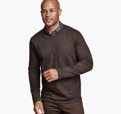 Men's Icon Reversible V-Neck Pullover - Johnston Murphy