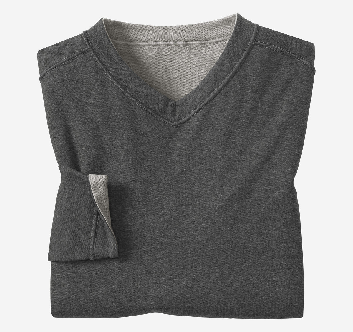 Men's Icon Reversible V-Neck Pullover - Johnston Murphy