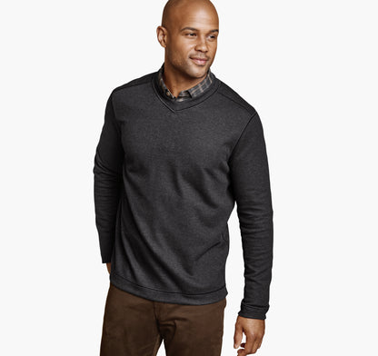 Men's Icon Reversible V-Neck Pullover - Johnston Murphy