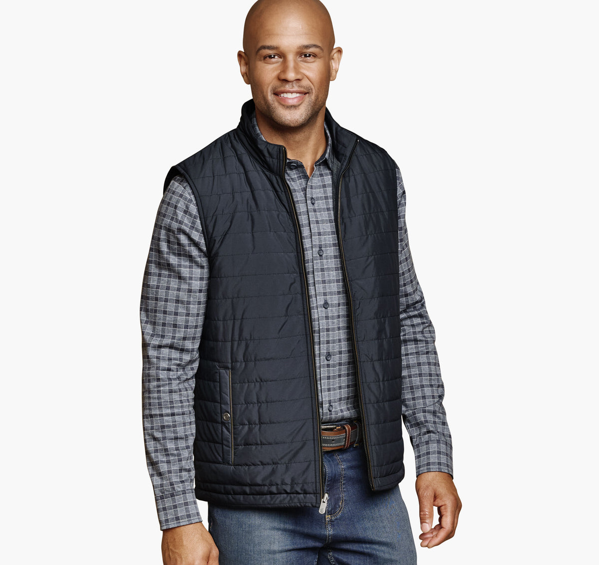 Men's Reversible Vest - Johnston Murphy