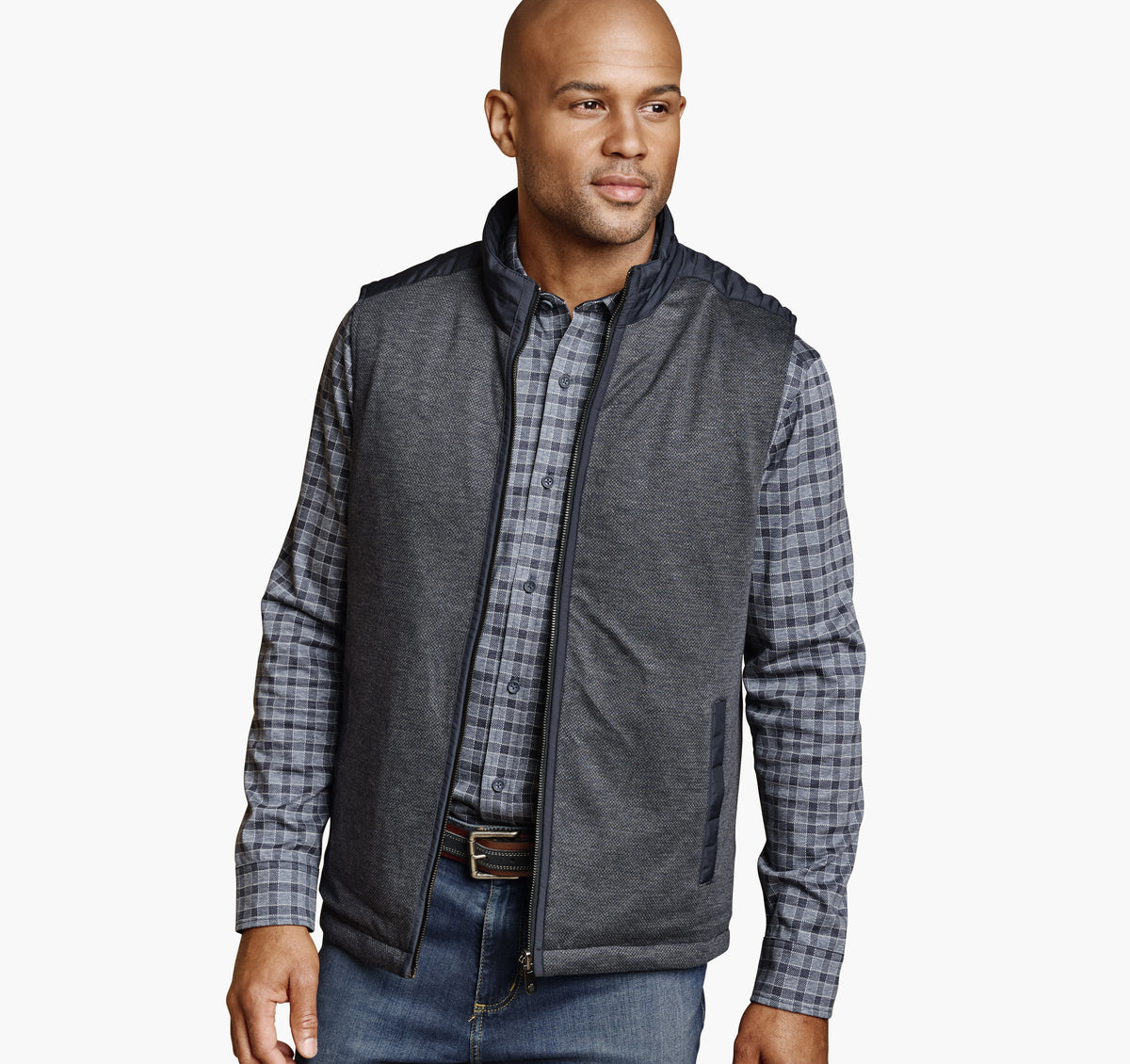 Men's Reversible Vest - Johnston Murphy