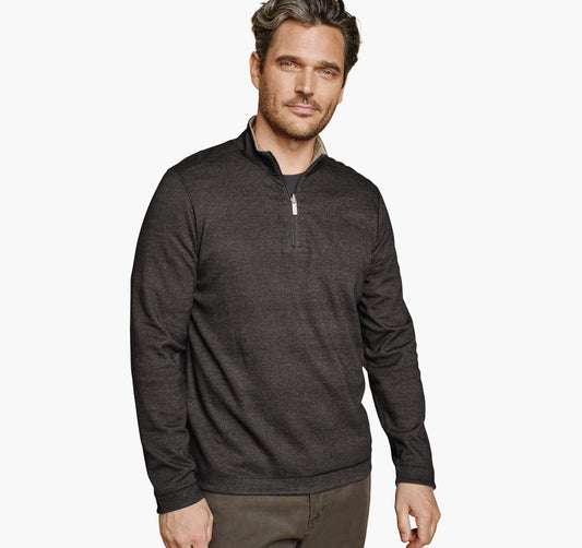 Men's XC4® Performance Reversible Quarter-Zip - Johnston Murphy