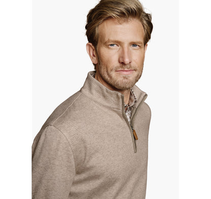 Men's Brushed Quarter-Zip - Johnston Murphy