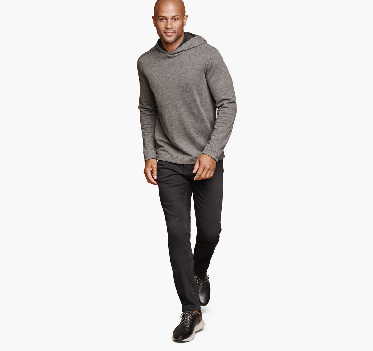 Men's Icon Reversible Hooded Pullover - Johnston Murphy