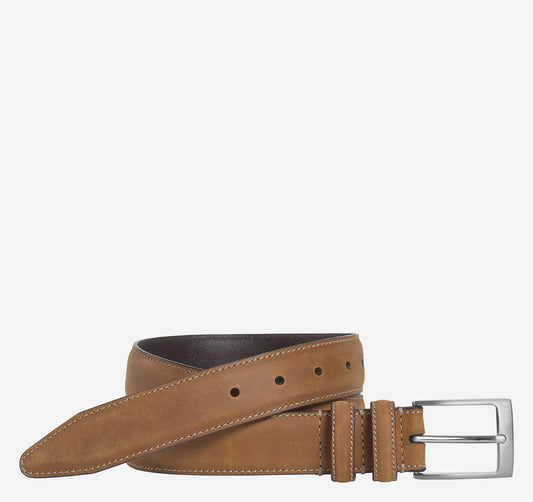 Men's Distressed Casual Belt - Johnston Murphy