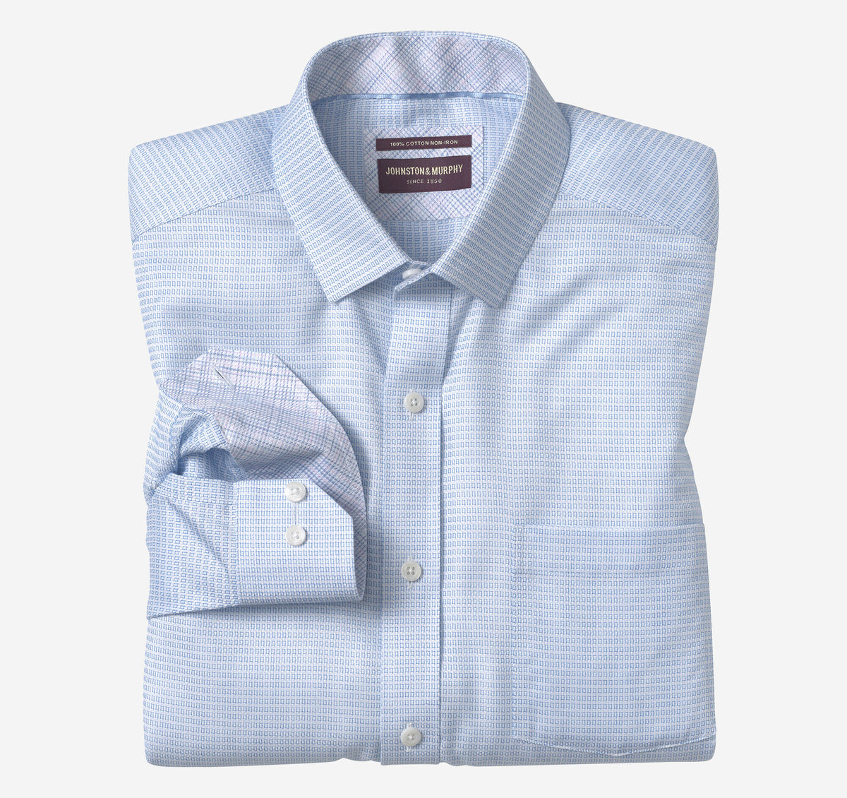 Men's Non-Iron Dress Shirt - Johnston Murphy
