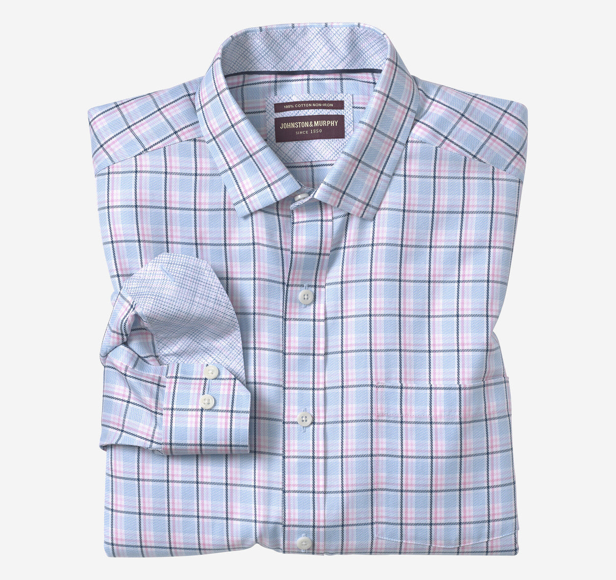 Men's Non-Iron Dress Shirt - Johnston Murphy