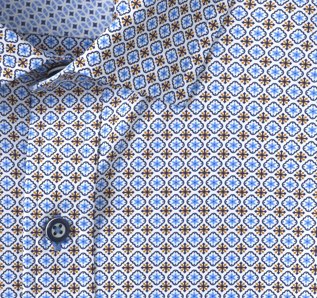 Men's XC4® Motion Long-Sleeve Print Knit Shirt - Johnston Murphy